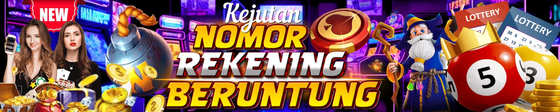 KEJUTAN  NOMOR REKENING BERUNTUNG